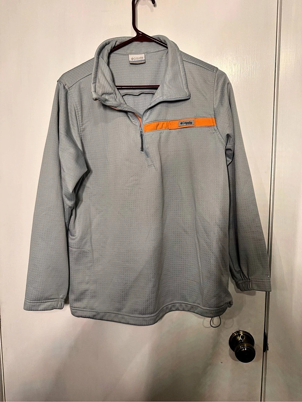 Columbia PFG Omni-Shield Pullover Gray Large
